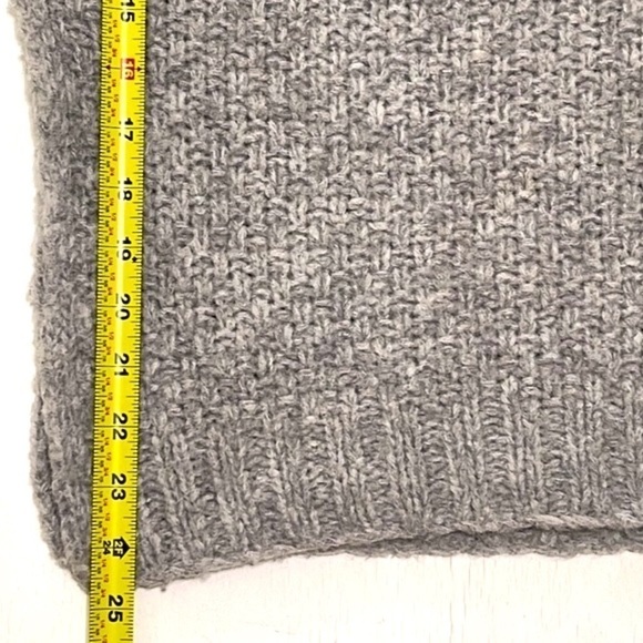Steven Alan Woman Gray Virgin WOOL Cowl Sweater Size S - Picture 11 of 13